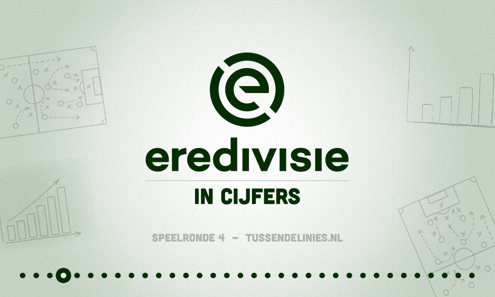 eredivisie in cijfers speelronde 4