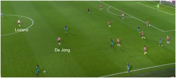PSV - Spurs tactische analyse 5