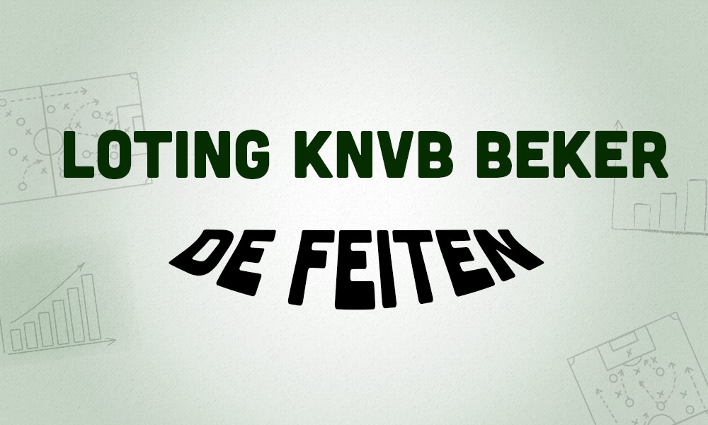 loting knvb beker statistieken