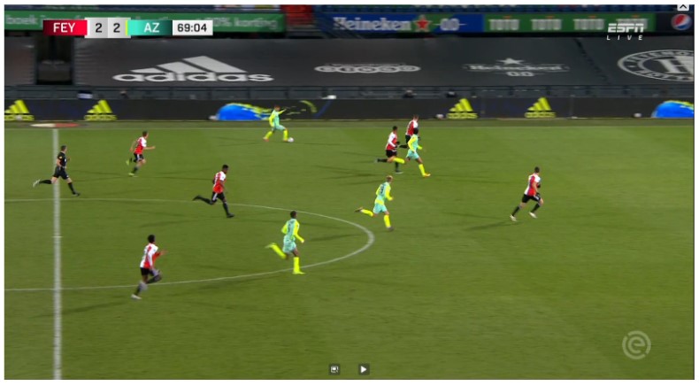 Analyse Feyenoord Az 9