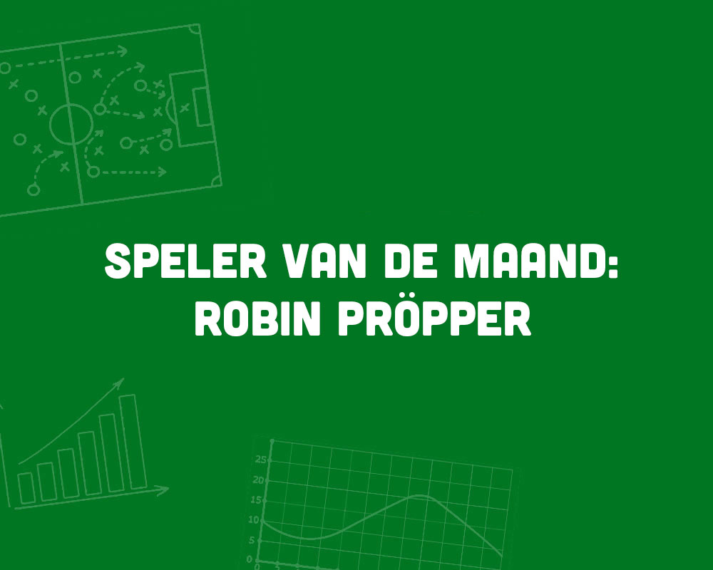 speler van de maand robin propper